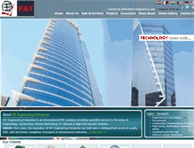 Tablet Screenshot of pat-engineering.com